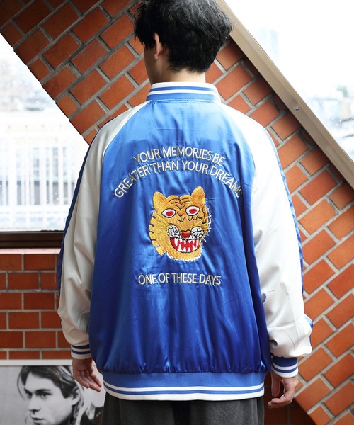 8(eight)(エイト)の「サテン刺繍スカジャン(スカジャン・メンズ・ブラック系その他/ブルー系その他・MEDIUM/LARGE)」の14枚目の写真