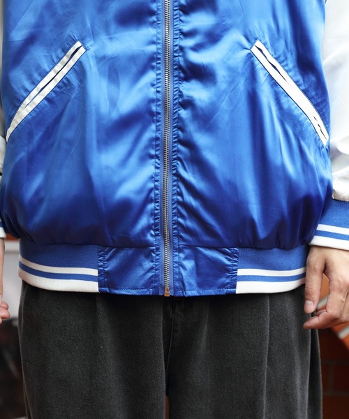 8(eight)(エイト)の「サテン刺繍スカジャン(スカジャン・メンズ・ブラック系その他/ブルー系その他・MEDIUM/LARGE)」の21枚目の写真