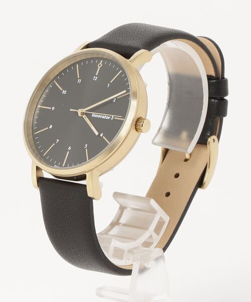 innovator（イノベーター）の「【innovator】IN-0007-13 BK/BK,IN-0007-15 NV/SV,IN-0007-19 BR/NV,IN-0007-20 BE/NV（アナログ腕時計・メンズ・グレイッシュベージュ/ブラック/ブラウン/ブルー・FREE）」の6枚目の写真
