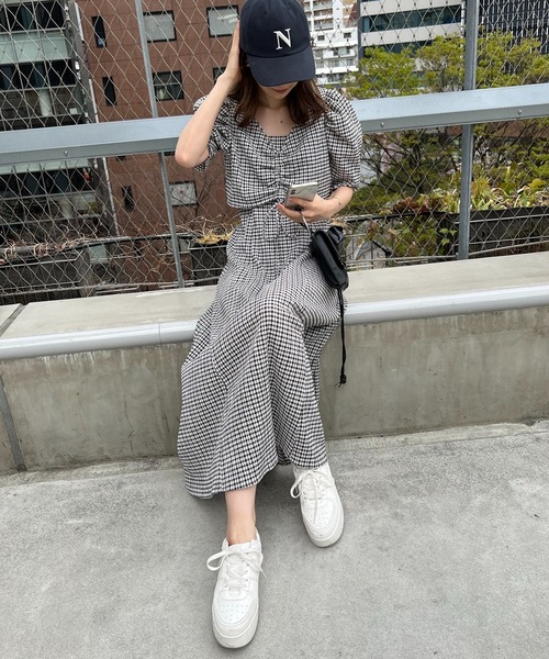 ブランド古着 コンビワンピース ワンピース One After Another Nice Claup ワンアフターアナザーナイスクラップ のファッション通販 Zozoused