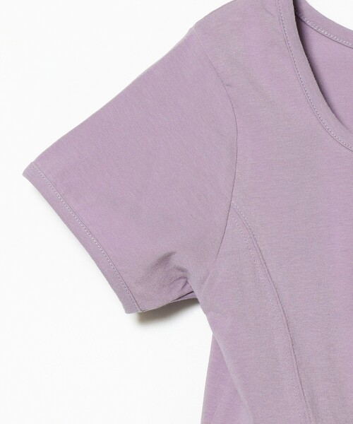 Ray BEAMS（レイビームス）の「Ray BEAMS / タイト クロップド Tシャツ（Tシャツ/カットソー・レディース・ブラック/ラベンダー/ホワイト・ONE SIZE）」の17枚目の写真