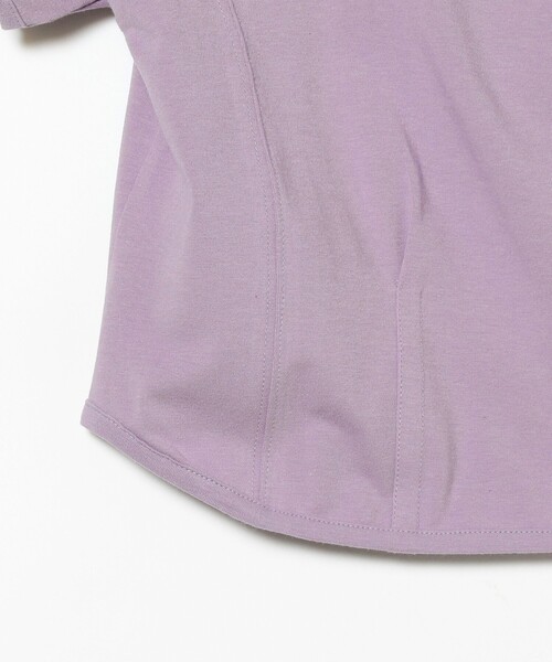 Ray BEAMS（レイビームス）の「Ray BEAMS / タイト クロップド Tシャツ（Tシャツ/カットソー・レディース・ブラック/ラベンダー/ホワイト・ONE SIZE）」の16枚目の写真