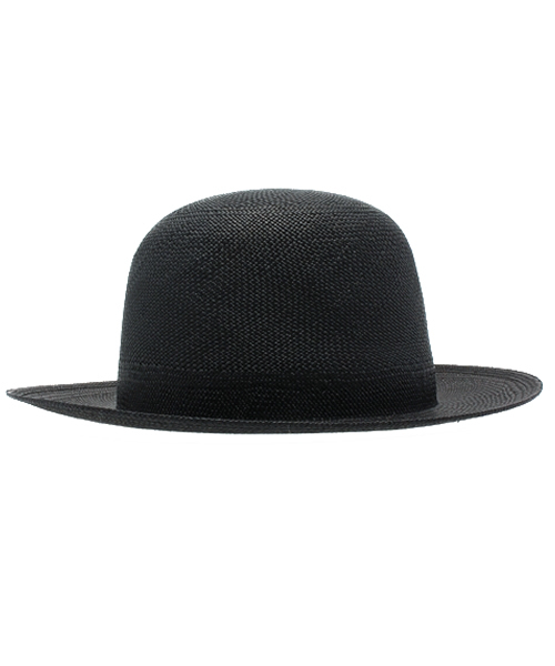 417 EDIFICE（フォーワンセブンエディフィス）の「SORBATTI / ソルバッティ パナマボーラーハット（ハット・メンズ・ブラック/アイボリー/ネイビー・FREE）」の7枚目の写真