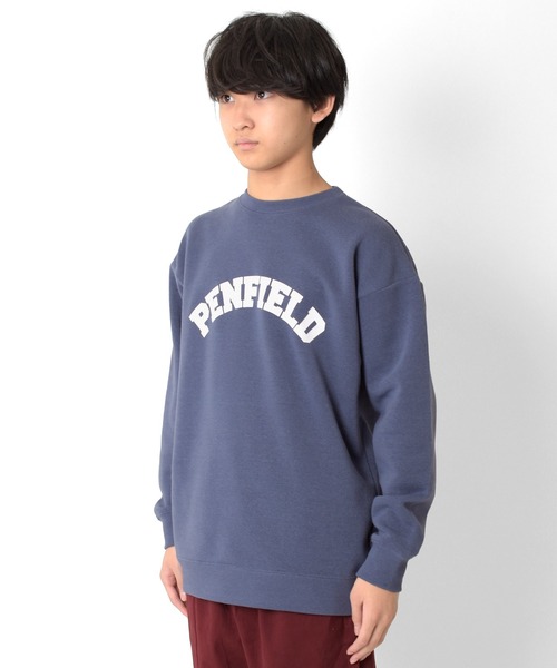 GLAZOS（グラソス）の「【Penfield】裏起毛・プリントトレーナー（スウェット・キッズ・グリーン/ネイビー/パープル/ブルー・140cm/150cm/160cm/170cm）」の15枚目の写真