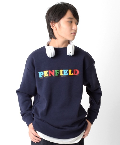 GLAZOS（グラソス）の「【Penfield】裏起毛・プリントトレーナー（スウェット・キッズ・グリーン/ネイビー/パープル/ブルー・140cm/150cm/160cm/170cm）」の13枚目の写真
