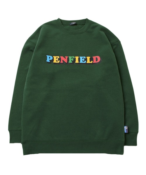 GLAZOS（グラソス）の「【Penfield】裏起毛・プリントトレーナー（スウェット・キッズ・グリーン/ネイビー/パープル/ブルー・140cm/150cm/160cm/170cm）」の6枚目の写真
