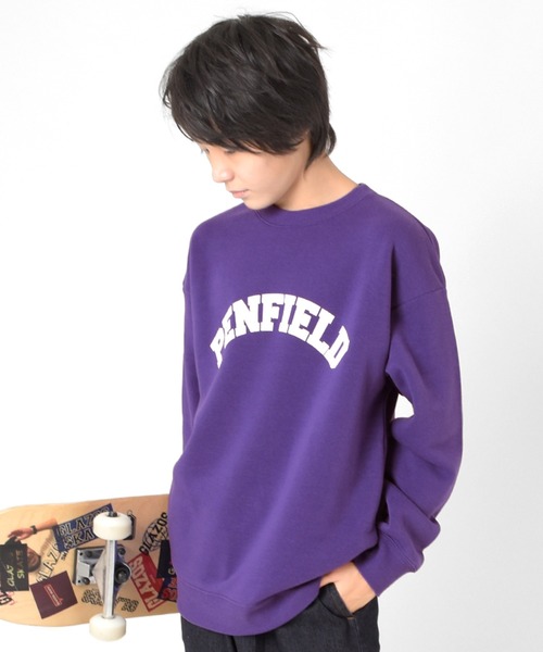 GLAZOS（グラソス）の「【Penfield】裏起毛・プリントトレーナー（スウェット・キッズ・グリーン/ネイビー/パープル/ブルー・140cm/150cm/160cm/170cm）」の17枚目の写真