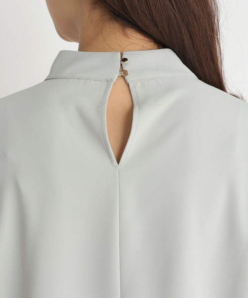 Andemiu（アンデミュウ）の「タックブラウス186514（シャツ/ブラウス・レディース・グリーン/アイボリー/ラベンダー・FREE）」の17枚目の写真