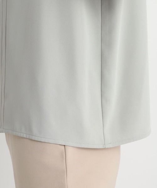 Andemiu（アンデミュウ）の「タックブラウス186514（シャツ/ブラウス・レディース・グリーン/アイボリー/ラベンダー・FREE）」の20枚目の写真