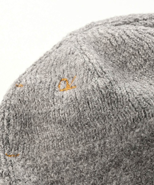 45R(フォーティファイブアール)の「USモーのUmiiニット帽(ニットキャップ/ビーニー・レディース・ベージュ/ブルー/カーキ/ネイビー/グレー・FREE)」の8枚目の写真