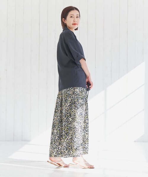 coen(コーエン)の「水彩風ドットプリントキャミワンピース(ワンピース・レディース・オリーブ/コバルトブルー・M/L)」の17枚目の写真