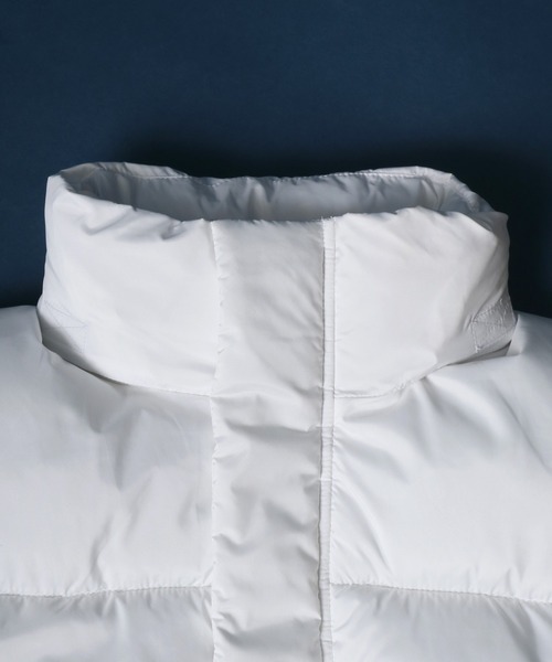 ANPAS（アンパス）の「2WAY Fly Front Oversize Eco Down Vest/別注 2WAY 比翼仕立て オーバーサイズ エコダウンベスト（ダウンベスト・メンズ・チャコールグレー/ブラック/オフホワイト・M/L）」の11枚目の写真