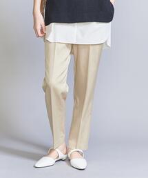 BEAUTY&YOUTH UNITED ARROWS | サテン ドロースト イージーパンツ -ウォッシャブル-(その他パンツ)