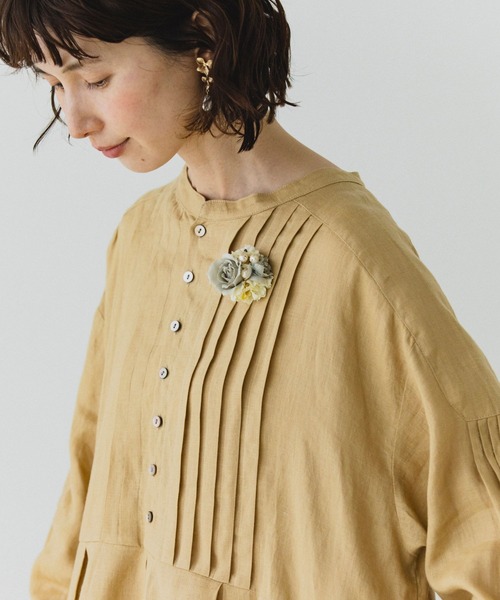 studio CLIP（スタディオクリップ）の「2フラワーパールイヤリング《オケージョンライン》（イヤリング・レディース・その他1/その他2・FREE）」の3枚目の写真