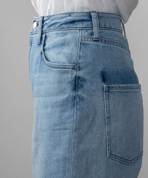 NOLLEY’S（ノーリーズ）の「【Healthy denim/ヘルシーデニム】Clover（デニムパンツ・レディース・ネイビー/サックスブルー・25/24/23）」の17枚目の写真