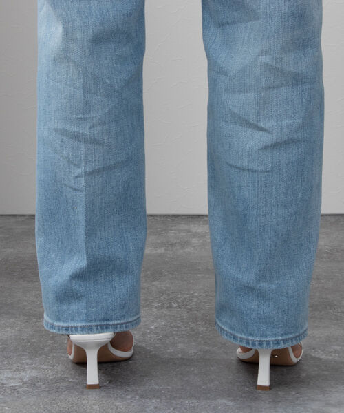 NOLLEY’S（ノーリーズ）の「【Healthy denim/ヘルシーデニム】Clover（デニムパンツ・レディース・ネイビー/サックスブルー・25/24/23）」の21枚目の写真