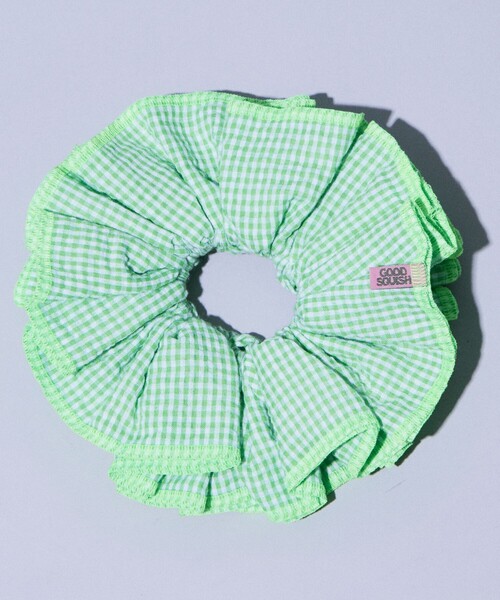 GOODSQUISH BLUMBERG TENNIS GREEN シュシュ