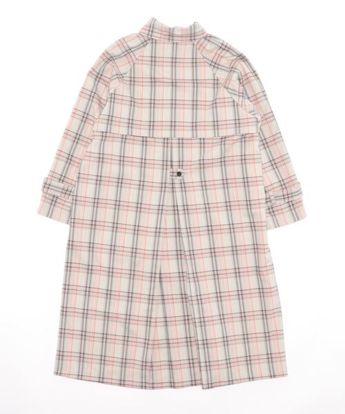 ROSE BUD（ローズバッド）の「ステンカラーコート（ステンカラーコート・レディース・ベージュ/グレー/グリーン・SMALL/MEDIUM）」の4枚目の写真