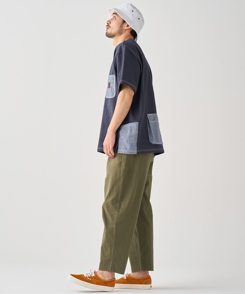KRIFF MAYER(クリフメイヤー)の「DIYクールタフ半袖ポケT(Tシャツ/カットソー・メンズ・オフホワイト/カーキ/チャコール/ネイビー・MEDIUM/LARGE/X-LARGE)」の15枚目の写真