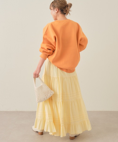 CIAOPANIC TYPY(チャオパニックティピー)の「タックボリュームスカート(スカート・レディース・イエロー/ホワイト/ブラック・ONE SIZE)」の14枚目の写真