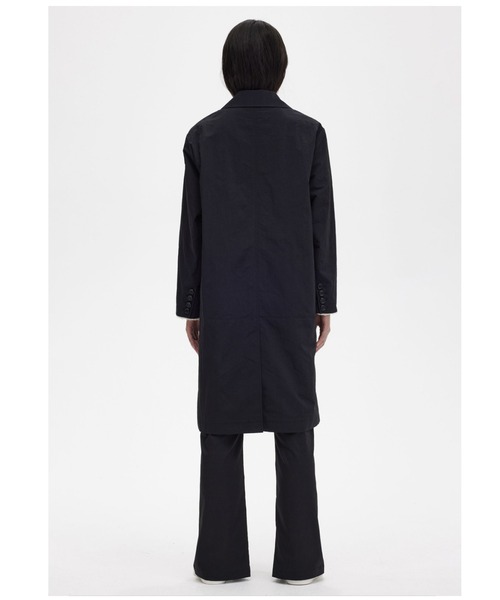 FRED PERRY(フレッドペリー)の「Shell Coat(ステンカラーコート・レディース・ブラック・10)」の4枚目の写真