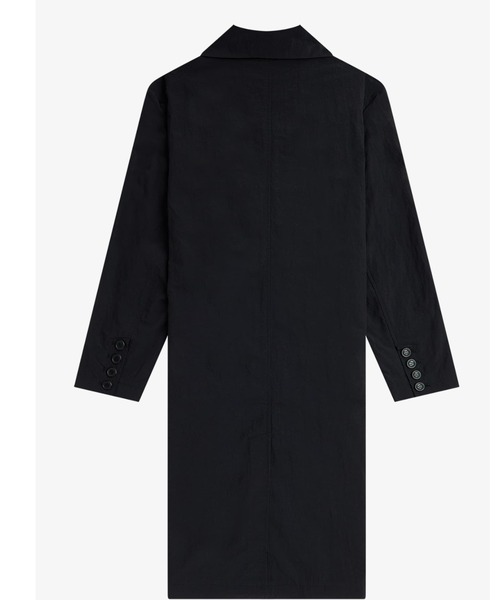 FRED PERRY(フレッドペリー)の「Shell Coat(ステンカラーコート・レディース・ブラック・10)」の7枚目の写真