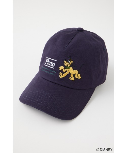 Disney SERIES CREATED by MUS（ディズニーシリーズクリエイテッドバイエムユーエス）の「MD EMBROIDERY キャップ（キャップ・レディース・ホワイト/パープル/ネイビー・FREE）」の6枚目の写真