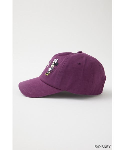 Disney SERIES CREATED by MUS（ディズニーシリーズクリエイテッドバイエムユーエス）の「MD EMBROIDERY キャップ（キャップ・レディース・ホワイト/パープル/ネイビー・FREE）」の13枚目の写真