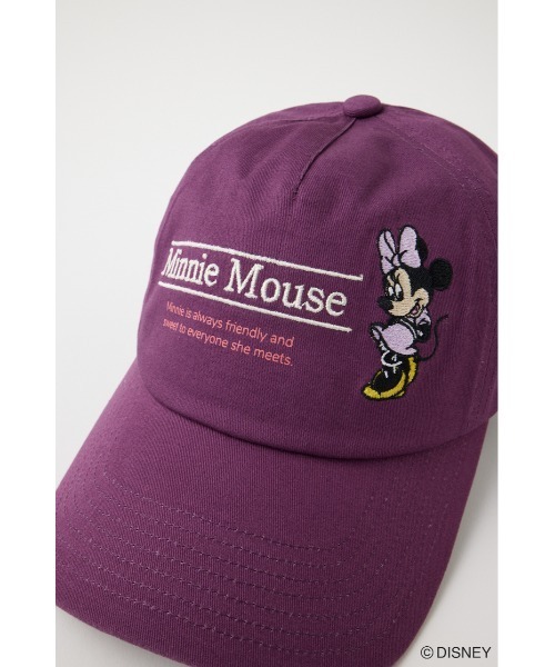 Disney SERIES CREATED by MUS（ディズニーシリーズクリエイテッドバイエムユーエス）の「MD EMBROIDERY キャップ（キャップ・レディース・ホワイト/パープル/ネイビー・FREE）」の15枚目の写真