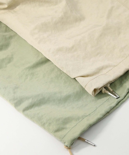 audrey and john wad（オードリーアンドジョンワッド）の「ナイロンワッシャーカーゴパンツ（カーゴパンツ・レディース・ライトベージュ/ライトカーキ・M）」の5枚目の写真