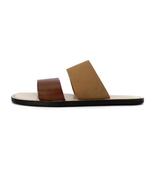 BEAUTY&YOUTH UNITED ARROWS（ビューティーアンドユースユナイテッドアローズ）の「BY ツー ストラップ サンダル◆（サンダル・メンズ・ベージュ/ネイビー/ブラック/ダークブラウン・X-LARGE/LARGE/MEDIUM/SMALL）」の11枚目の写真