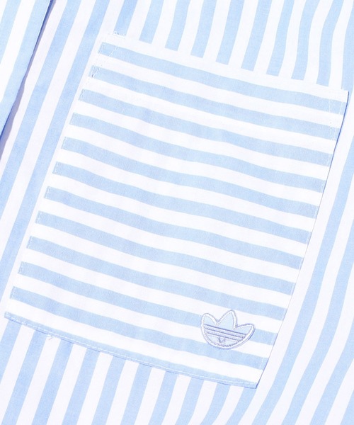 adidas(アディダス)の「adidas ESS SHIRT DRESS / アディダス シャツ ワンピース(シャツワンピース・レディース・ホワイト・M/L/S)」の4枚目の写真