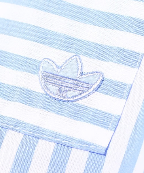 adidas(アディダス)の「adidas ESS SHIRT DRESS / アディダス シャツ ワンピース(シャツワンピース・レディース・ホワイト・M/L/S)」の5枚目の写真