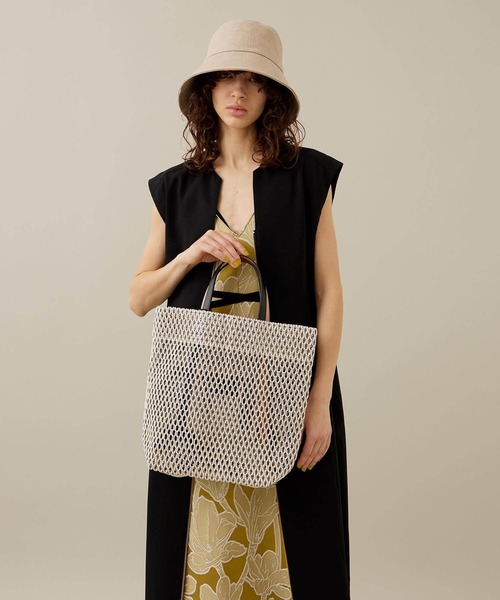 MARY AL TERNA（メアリオルターナ）の「【MARY AL TERNA/メアリオルターナ】GAP TOTE BAG/ギャップトートバッグ（トートバッグ・レディース・ライトブルー/ブラック/ホワイト・FREE）」の15枚目の写真