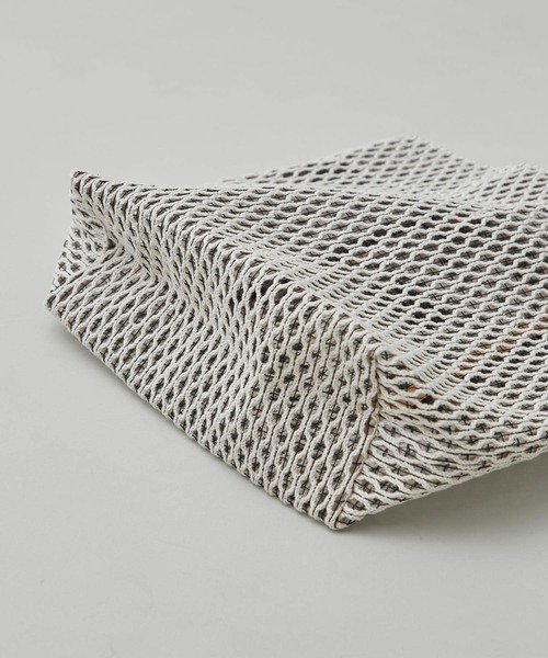 MARY AL TERNA（メアリオルターナ）の「【MARY AL TERNA/メアリオルターナ】GAP TOTE BAG/ギャップトートバッグ（トートバッグ・レディース・ライトブルー/ブラック/ホワイト・FREE）」の7枚目の写真