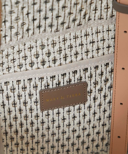 MARY AL TERNA（メアリオルターナ）の「【MARY AL TERNA/メアリオルターナ】GAP TOTE BAG/ギャップトートバッグ（トートバッグ・レディース・ライトブルー/ブラック/ホワイト・FREE）」の19枚目の写真