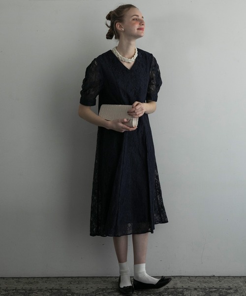 BONLECILL noir（ボンルシールノワール）の「【BONLECILL noir】ツイストデザインパールネックレス/チョーカー（チョーカー・レディース・オフホワイト・FREE）」の6枚目の写真