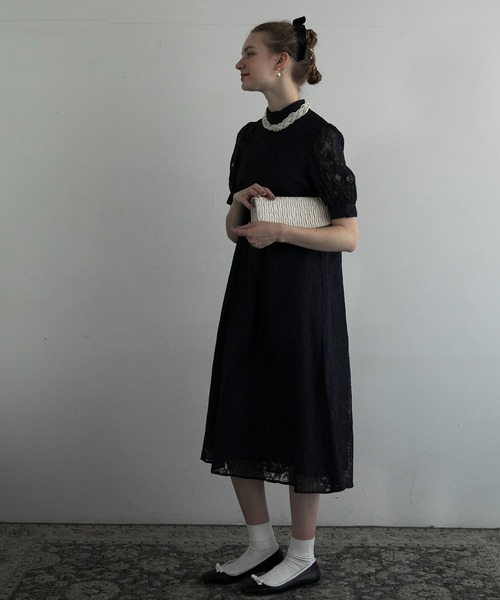 BONLECILL noir（ボンルシールノワール）の「【BONLECILL noir】ツイストデザインパールネックレス/チョーカー（チョーカー・レディース・オフホワイト・FREE）」の14枚目の写真