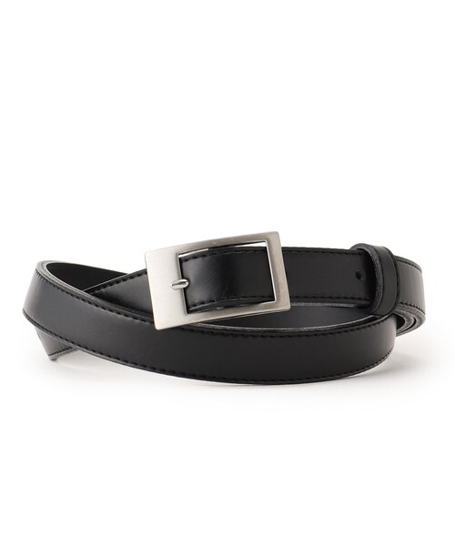 INDIVI（インディヴィ）の「【日本製/通勤】ベーシックマニッシュスーツベルト（ベルト・レディース・ブラック/ベージュ・00/05/13）」の3枚目の写真