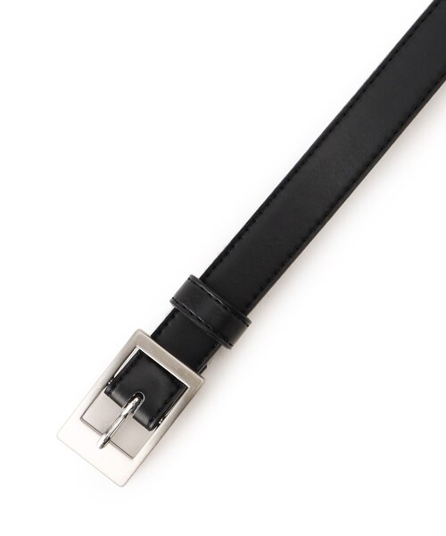 INDIVI（インディヴィ）の「【日本製/通勤】ベーシックマニッシュスーツベルト（ベルト・レディース・ブラック/ベージュ・00/05/13）」の4枚目の写真