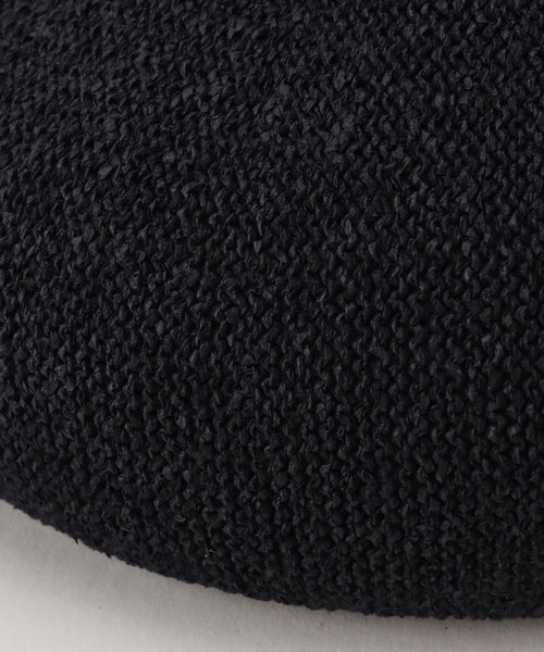 KIJIMA TAKAYUKI(キジマ タカユキ)の「【KIJIMA TAKAYUKI/キジマタカユキ】KNIT BERET:帽子(ハンチング/ベレー帽・レディース・ブラック・FREE)」の10枚目の写真