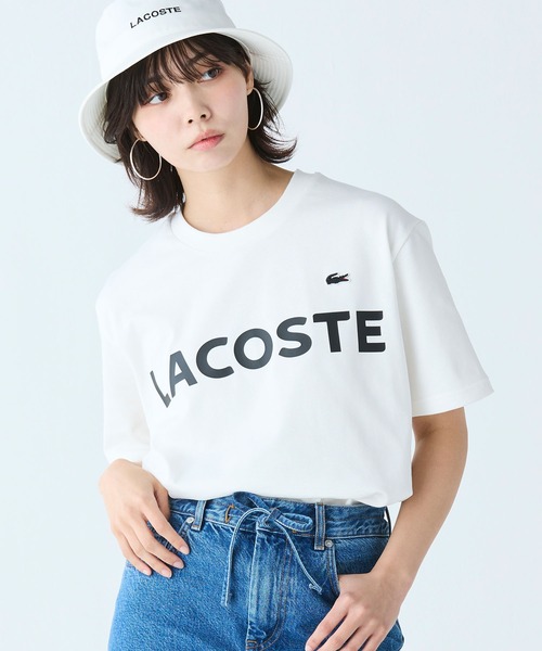 LACOSTE(ラコステ)の「ヘビーウェイトブランドネーム ラバープリント ロゴ半袖Tシャツ(Tシャツ/カットソー・メンズ・ブラック/ネイビー/オフホワイト/グレー/ダークブルー/キナリ/ダークアッシュ・5/2/4/3)」の16枚目の写真
