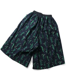 ULシアサッカーハッピーペイントワイドパンツ
