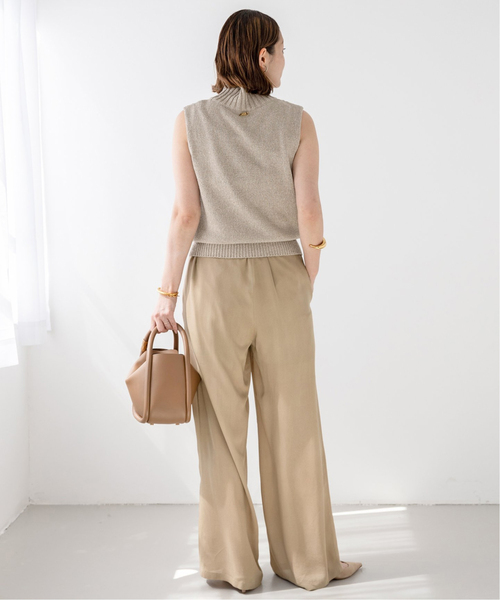 Deuxieme Classe/ドゥーズィエムクラス 2020AW Lady ニット(ノースリーブ リブニット)【フリー】【LKNA75023】 Deuxieme Classe/ドゥーズィエムクラス 2020AW Lady ニット