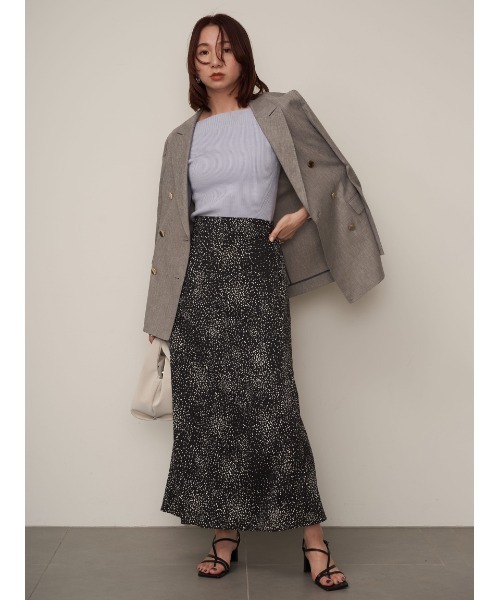 FRAY I.D（フレイアイディー）の「金釦ダブルテーラードジャケット（テーラードジャケット・レディース・ネイビー/ベージュ/グレー・0/1）」の6枚目の写真