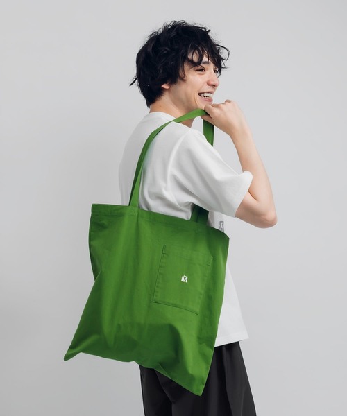 MUHET（ミュエータ）の「ポケット付きトートバッグ（トートバッグ