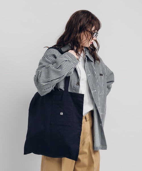 MUHET（ミュエータ）の「ポケット付きトートバッグ（トートバッグ