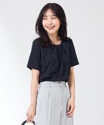 any SiS（エニィスィス）の「【吸水速乾・UVケア・接触冷感】コンフォートジャージークリア カットソー（Tシャツ/カットソー）」