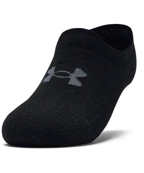 UNDER ARMOUR（アンダーアーマー）の「UAエッセンシャル ウルトラロー タブ ソックス （3足セット）（トレーニング/メンズ/レディース）（ソックス/靴下・レディース・ブラック系その他・L/M）」の3枚目の写真