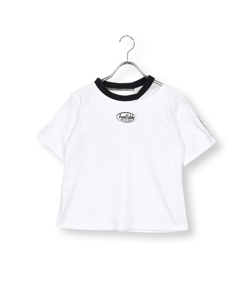 ZIDDY(ジディ)の「ZIDDY/ネックカット推しカラーTシャツ(130~160cm)(Tシャツ/カットソー・キッズ・ブラック/ホワイト/パープル/ブルー・150/140/160/130)」の13枚目の写真